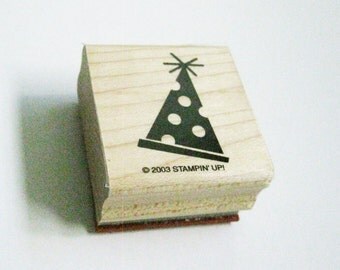 Party Hat Image Craft Rubber Stamp DIY Wood Block Stamp Party Invitation DIY Invitation Card Making DIY Rubber Stamp New Years Party Invite