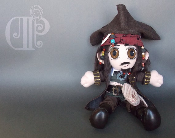 jack sparrow stuffed animal