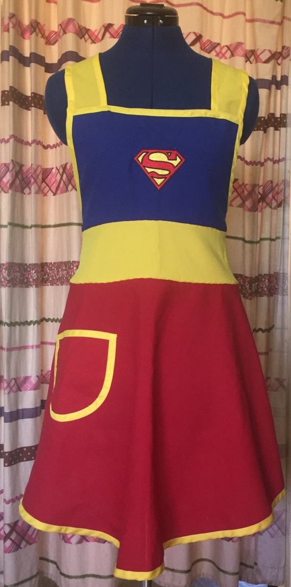 Superhero Aprons by ApronsQuiltsNMore on Etsy