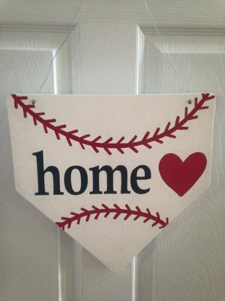 Baseball Door Hanger READY TO SHIP
