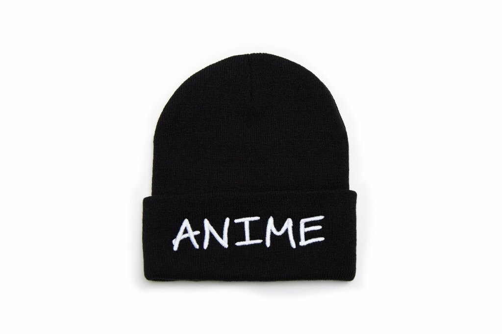 Anime Hat Embroidered Beanie