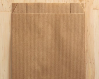 Set of 25 Kraft envelopes 12 x 19 cm, gift package