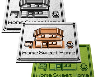 Pokemon, "Home Sweet Home" - 18" x 24" Doormat Welcome Floormat