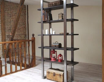 Industrial Style Freestanding Shelving Unit