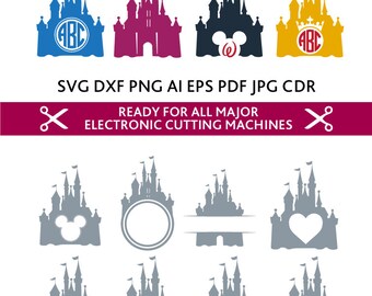 Free Free 133 Disney Castle Monogram Svg Free SVG PNG EPS DXF File