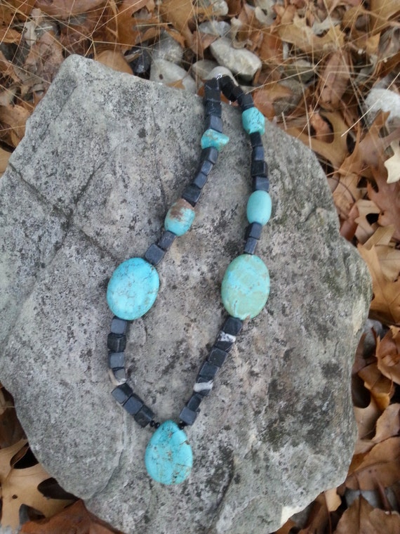 Mens Tribal Jewelry Mens Turquoise Necklace By SherisJewelrynGlass   Il 570xN.863978086 A7ab 