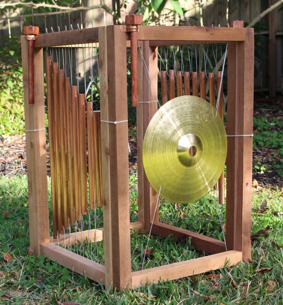 Outdoor Music Station Xylophones Wind Chimes by OwensAdventures