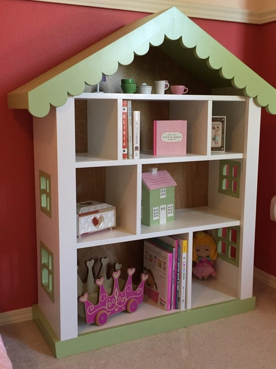 Kids / Girls Bookshelf / Bookcase Fantasy Cottage