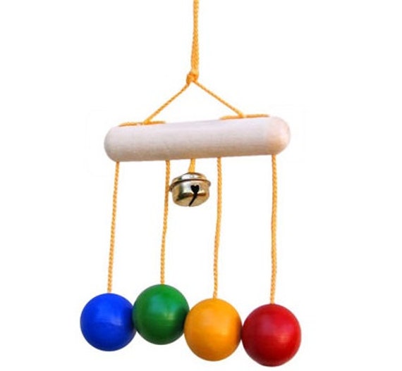 Natural Eco Wooden Baby Mobile Wooden Baby Mobile Baby room