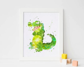 Tick tock croc alligator nursery crocodile peter pan nursery peter pan wall art peter pan wall decal peter pan print peter pan printable