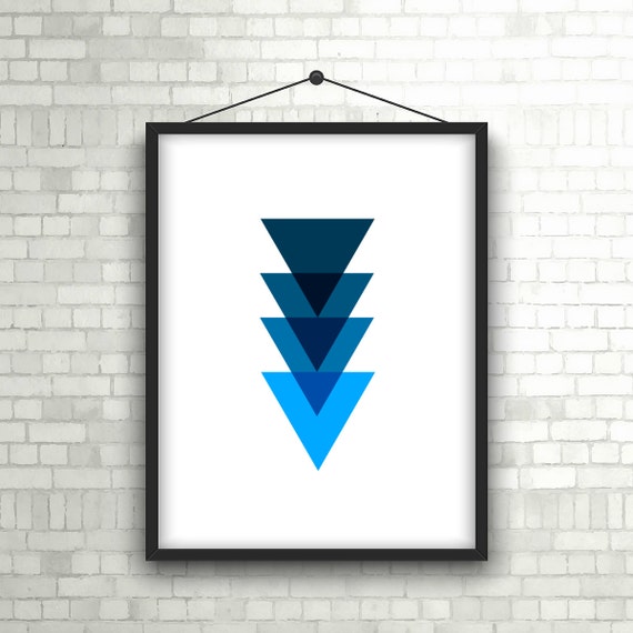 Best Selling Art Geometric Printable by SilverSevenStudios on Etsy