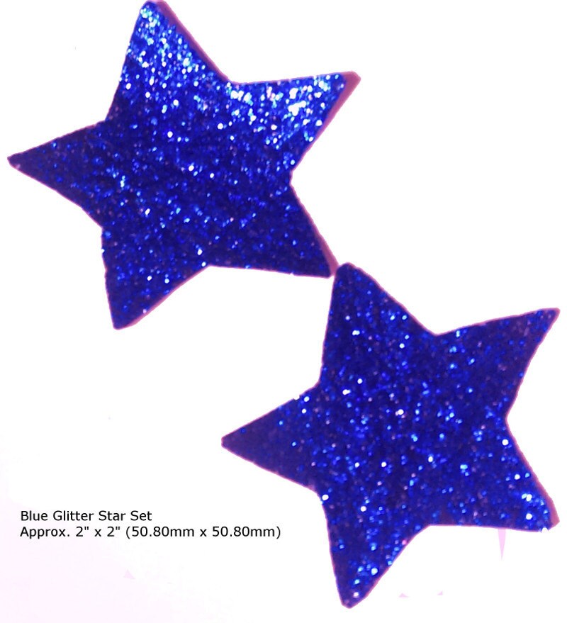 Glitter Stars Shiny Iron On Sparkle Design Do It Yourself