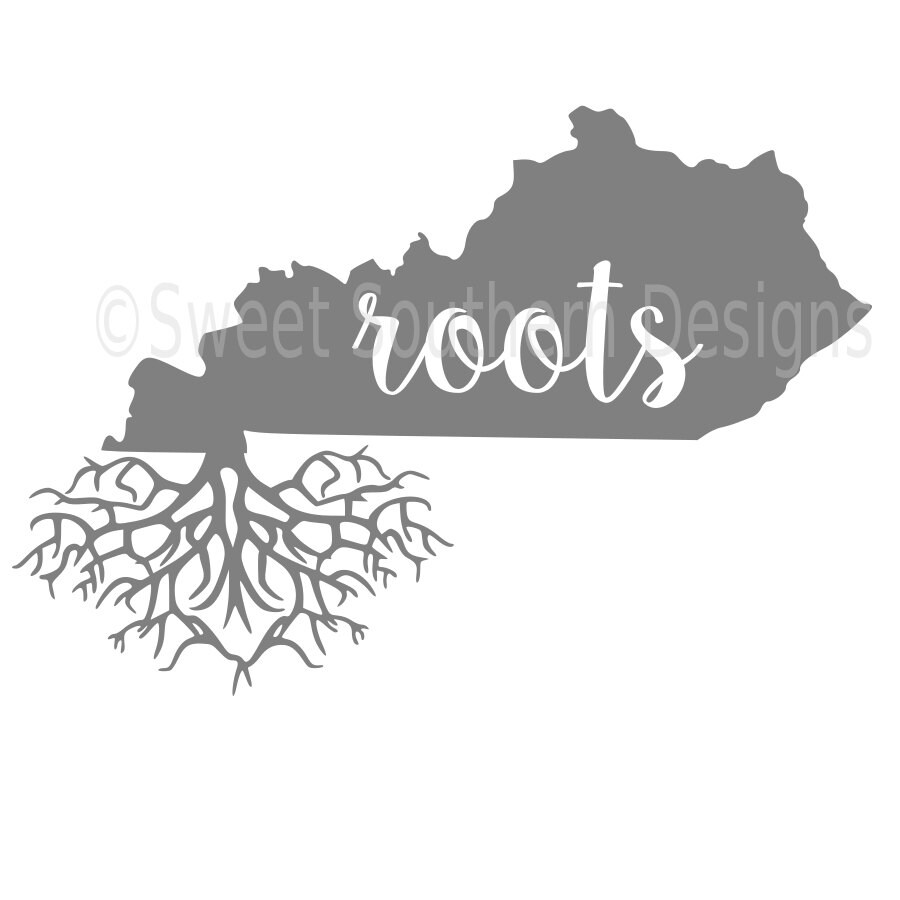 Download Kentucky roots SVG instant download design for cricut or