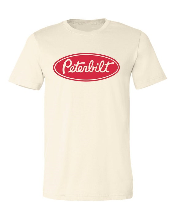 PETERBILT Truck Graphic Printed T shirt mens size
