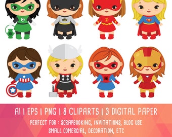 Avengers clipart | Etsy