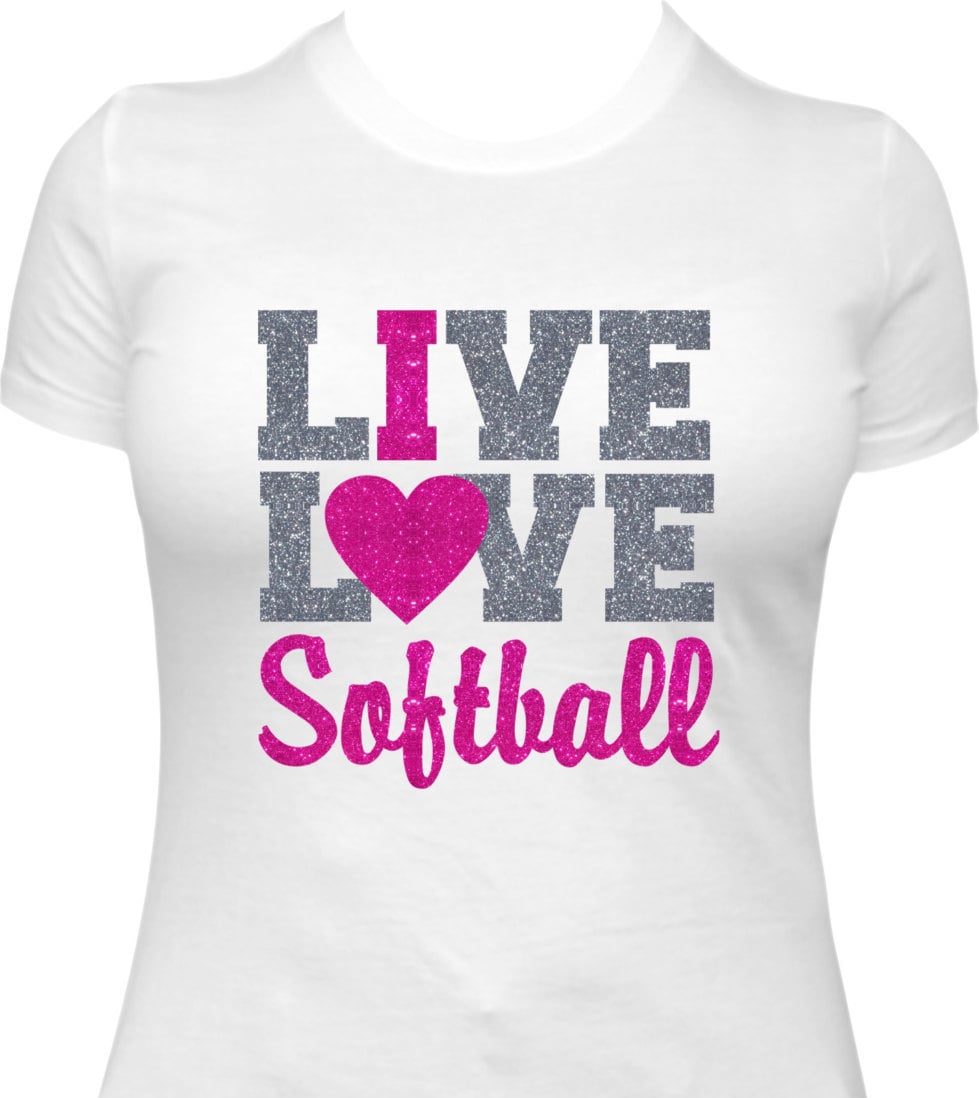 Softball Shirt Girls Softball Shirt Softball Gift Softball