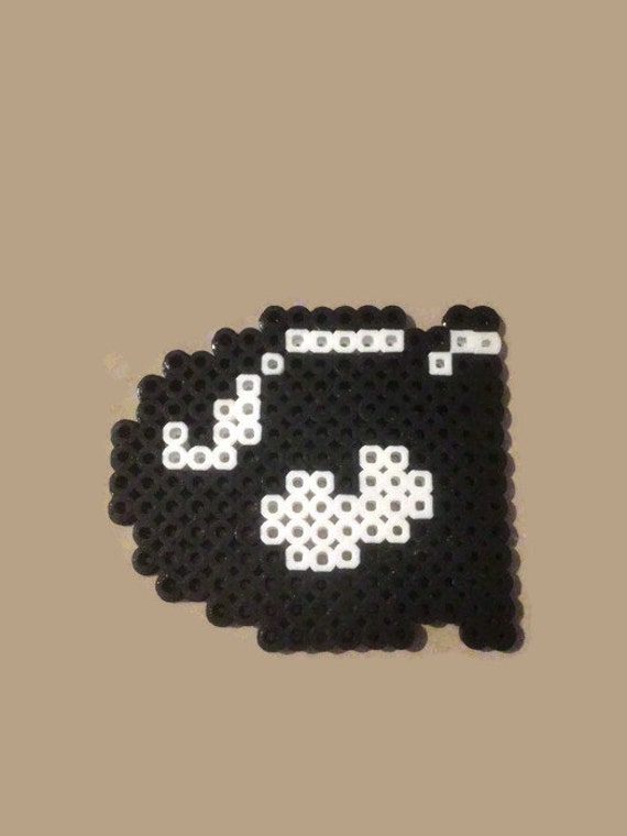 Items similar to Bullet Bill perler bead magnet Ready to Ship! on Etsy