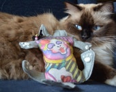 Catnip Toy Pouches Paws & Kisses Toy for Cats and Kittens. Halloween limited edition.