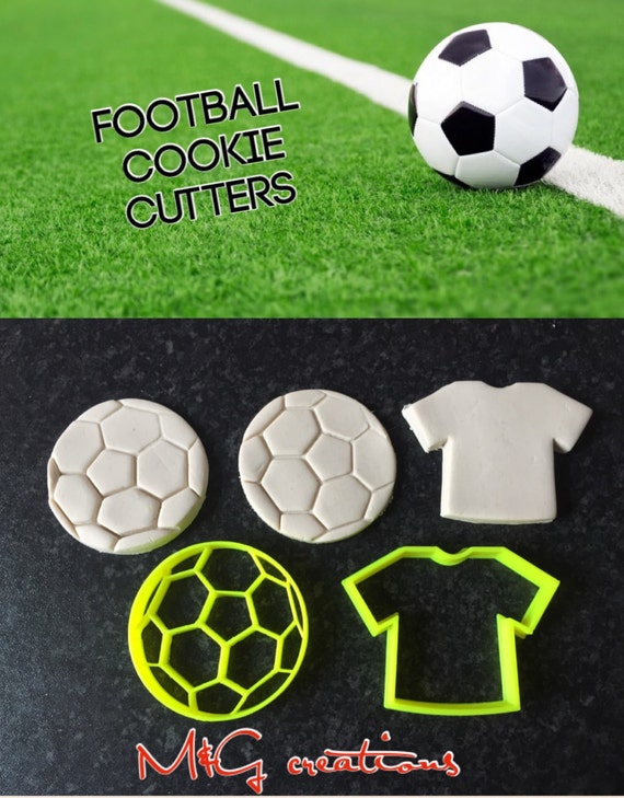 Soccer / Football Uk Seller Plastic Biscuit Cookie Cutter