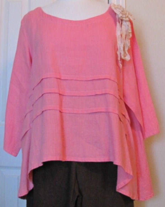 ladies coral tops