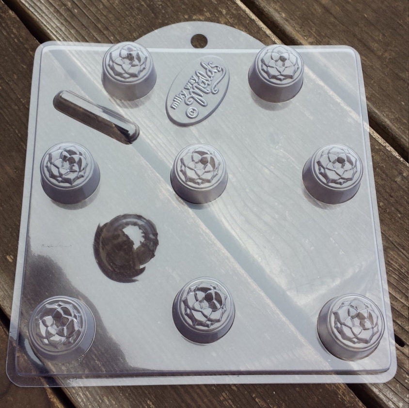 Wax Tart Lotus Blossom Mold