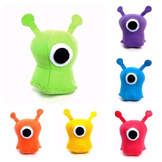 cute alien plush