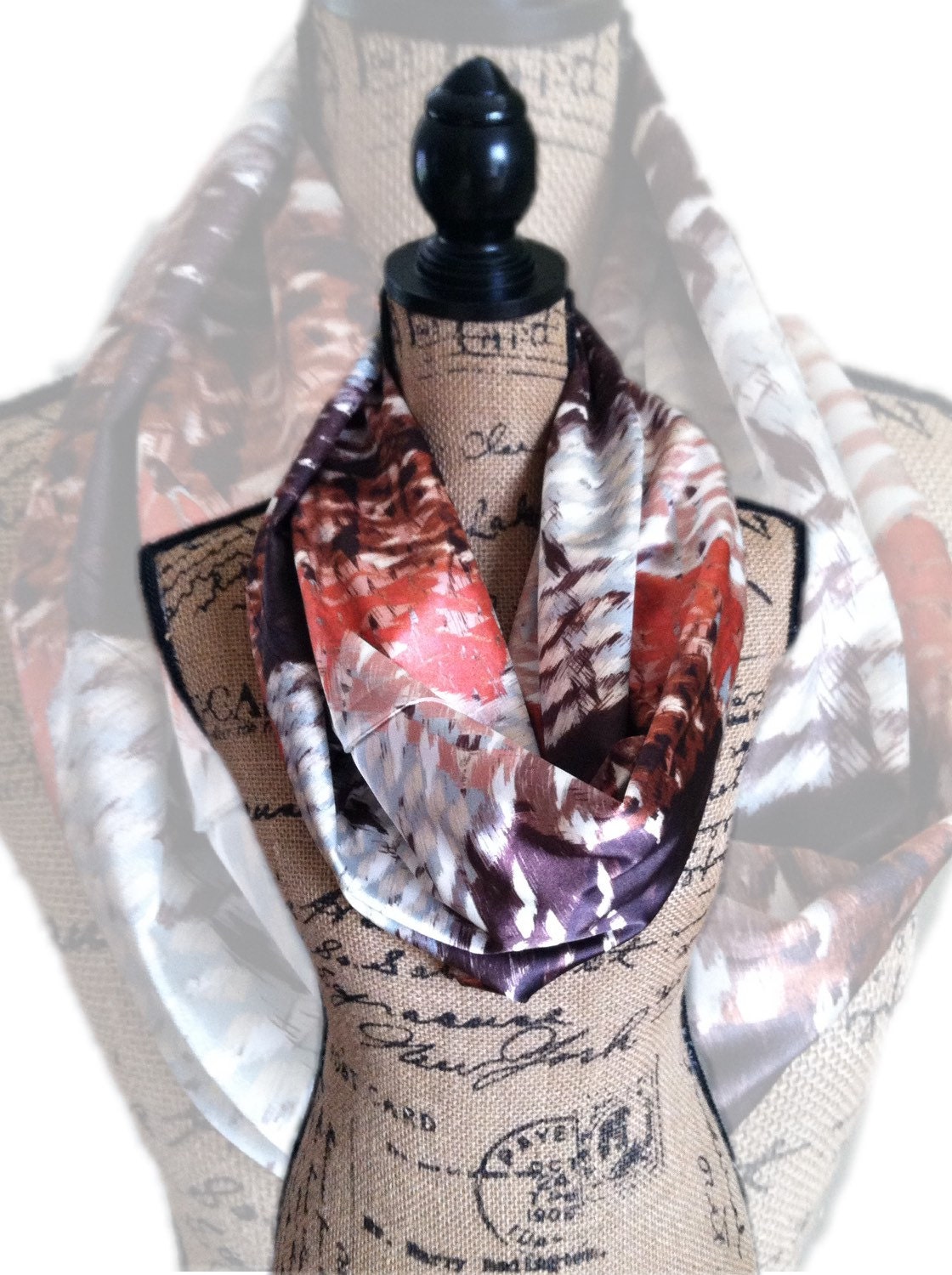 Travel scarf with hidden pocket 35 pocket scarf