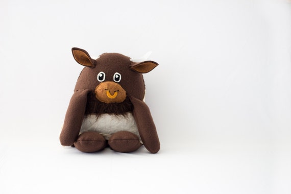 mini minotaur plush