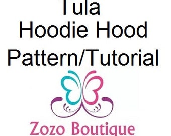 Tula Hoodie Hood Pattern and Tutorial - Basic
