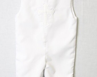 Baby Boy Baptism Outfit - Baby Boy Clothes - Baby Boy Christening Romper - Baby Christening Outfit - Baby Boy Baptism Suit 292648
