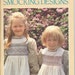 SMOCKING DESIGNS Book by Allyne Holland c. 1985 - Stitches - wave, straight, combinatins, decorative or embroidery, Picture & Geometric