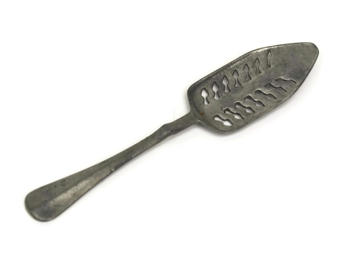 French Antique Absinthe Spoon. Retro Bistro Decor. Antique
