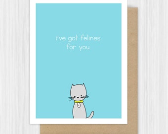 Happy Anniversary Card Cat Anniversary Card For Girlfriend Anniversary Cards For Her Wife Love Pun Card Puns Romantic Cute Handmade Greeting