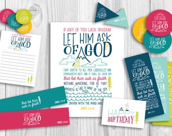 LDS Young Women 2017 Theme Printables Kit - planner - calendar - presidency organizer
