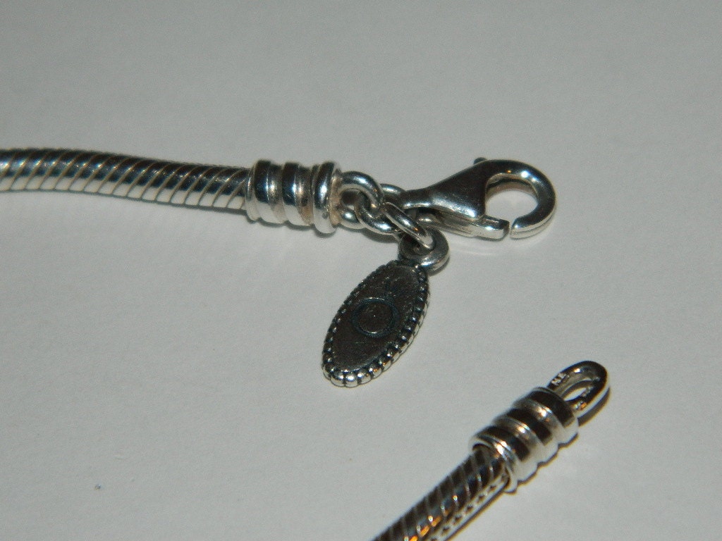 Authentic Pandora Charm Bracelet Lobster Clasp by JCNormsJewelry