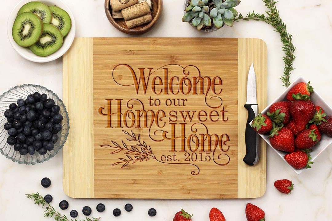 Cutting Board Personalized Cutting board Home by LetsEngraveIt