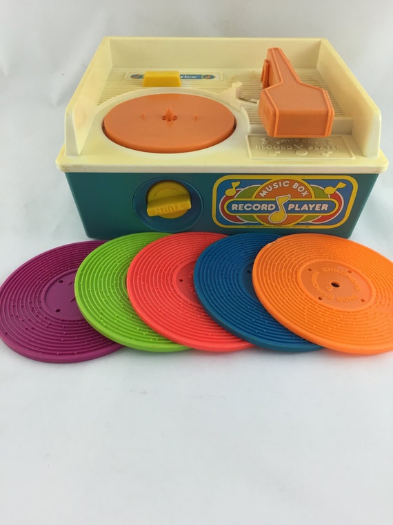 fisher price retro music box record player