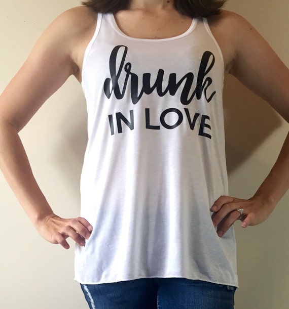 drunk in love graphic tank