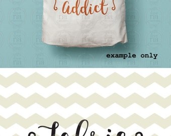 Fabric addict, fun quote quilting quilter sewing lover digital cut files, SVG, DXF, studio3 for cricut, silhouette cameo, diy vinyl decals
