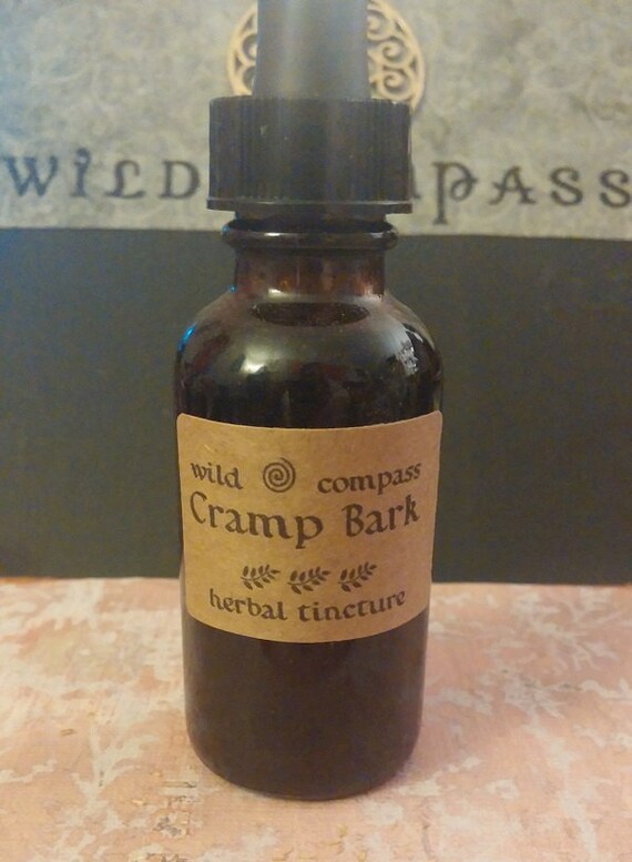 Cramp Bark Tincture Herbal Medicine 100 Proof Vodka by