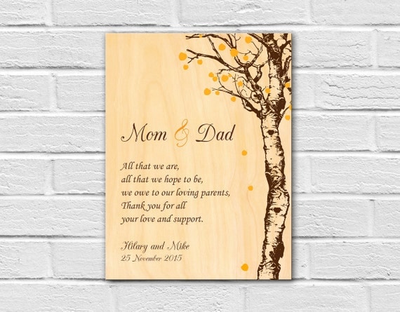 ... Unique Wedding Gifts for Parents, Thank You Gifts for Parents, Parent