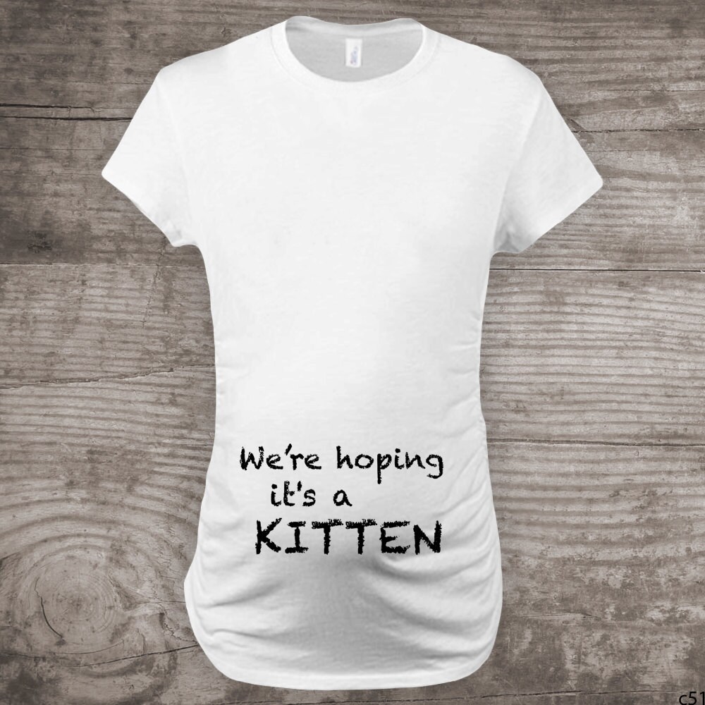 cat maternity shirt