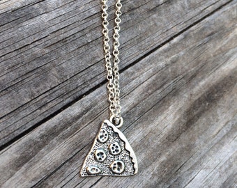 Pizza Necklace, Charm Necklace, TMNT Necklace