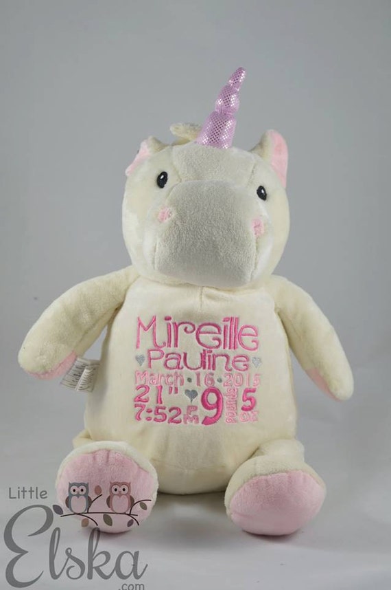 personalized embroidered stuffed animals