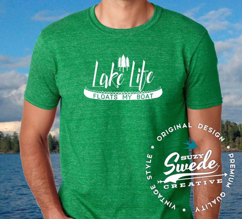 lake life shirts men's