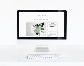Asterism v2.0 -Responsive Blogger Template / Fashion Blog Theme / Modern Blog Design.