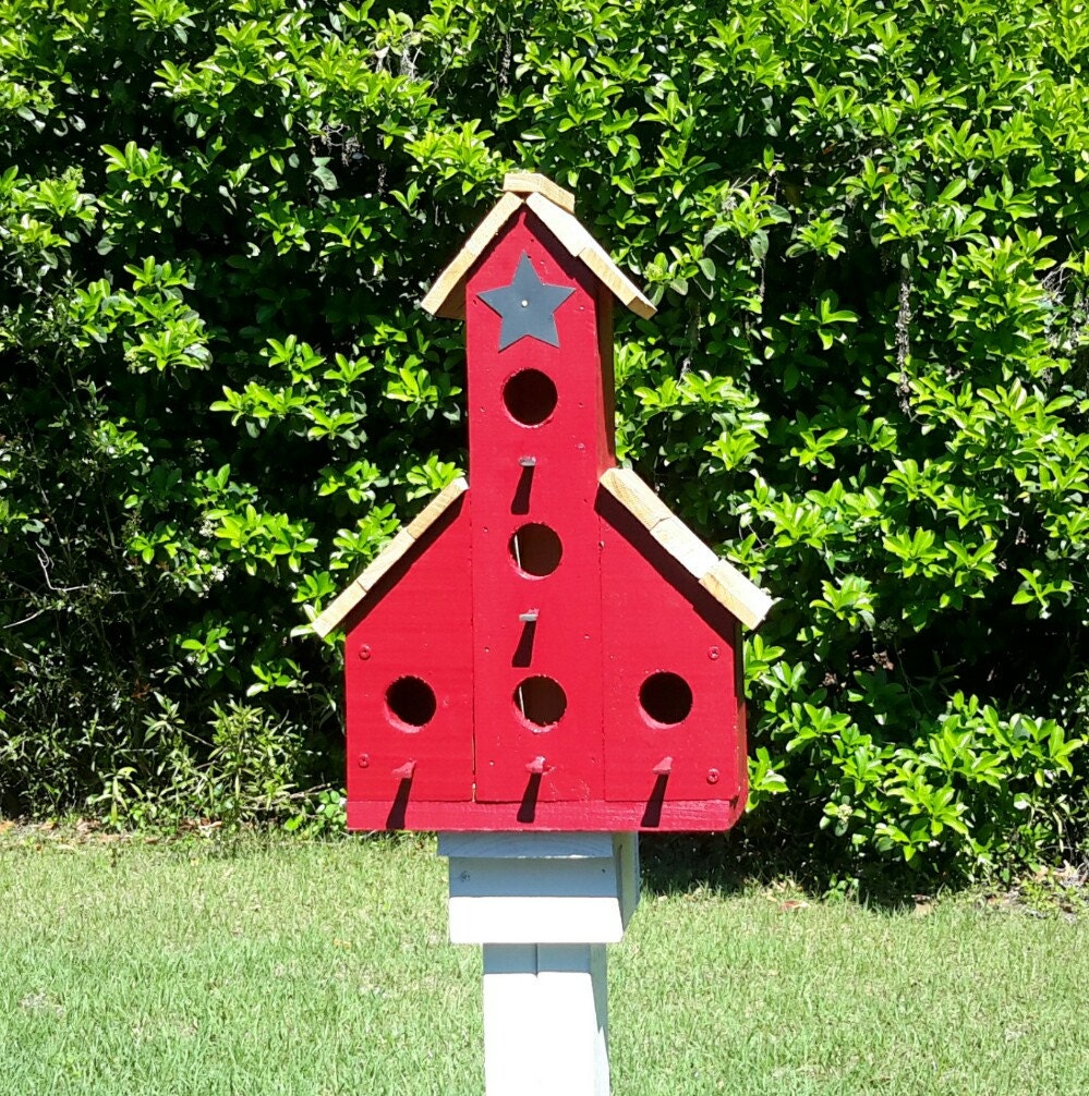 red barn birdhouse large outdoor birdhouse handmade cyprus red barn birdhouse large outdoor birdhouse handmade cyprus