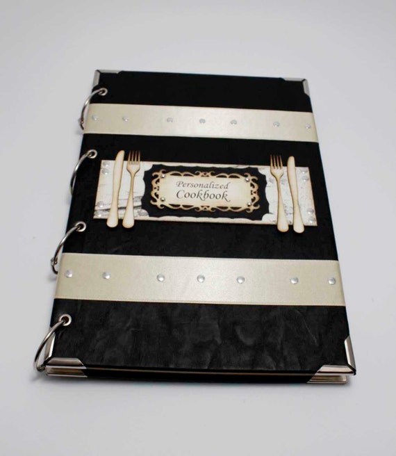 Handmade personalized recipe book A4 recipe binder