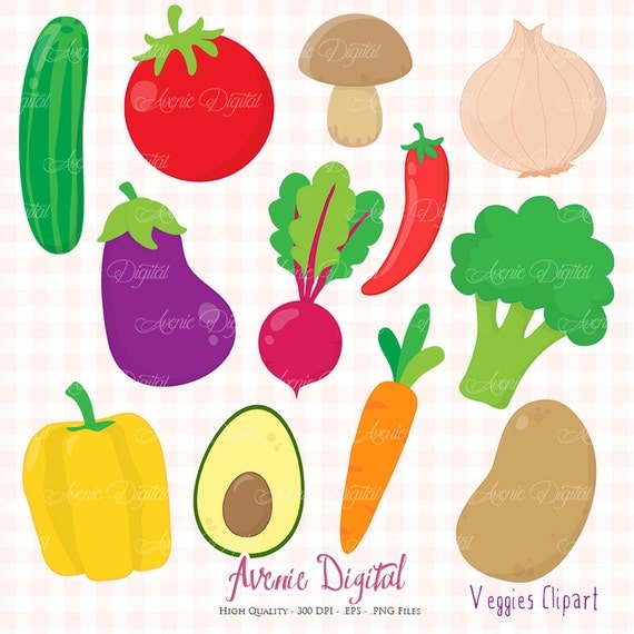 veggies clipart scrapbook printable planner stickers clip art