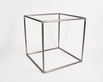 Cube Frames Set of 3 Handmade Geometric Steel by CrosstreeStore
